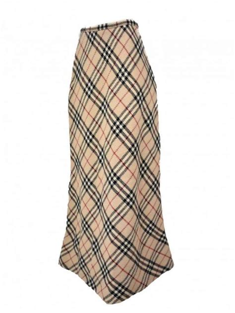 burberry maxi skirt